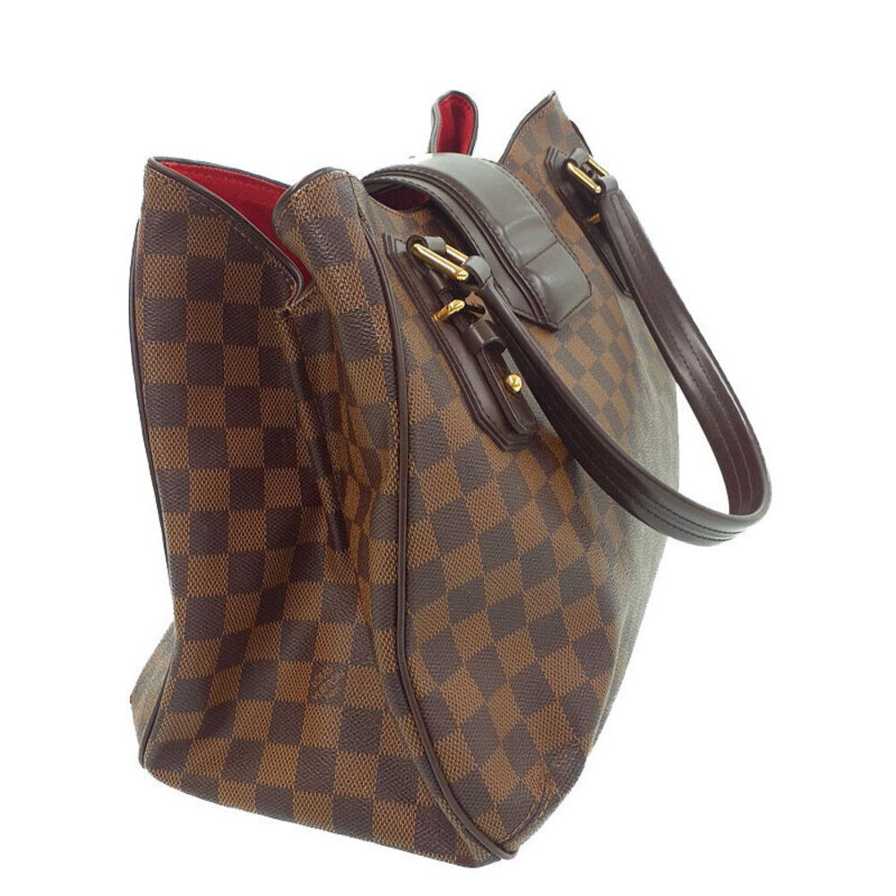Louis Vuitton Damier Greet Bag Brown Ebene Tote